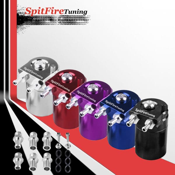 Oil Catch Can by SpitFire Tuning All Five Colors