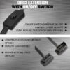 Ultra Low Profile OBD2 ON/OFF Extension Cable 16pin - Image 3