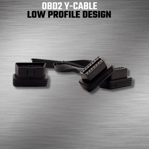 Ultra Low Profile OBD2 Splitter Extension Cable 16pin - Image 4