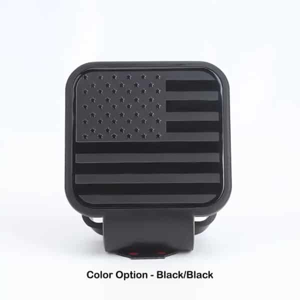 Patriotic Trailer Hitch Cover – American Flag Design - Image 4