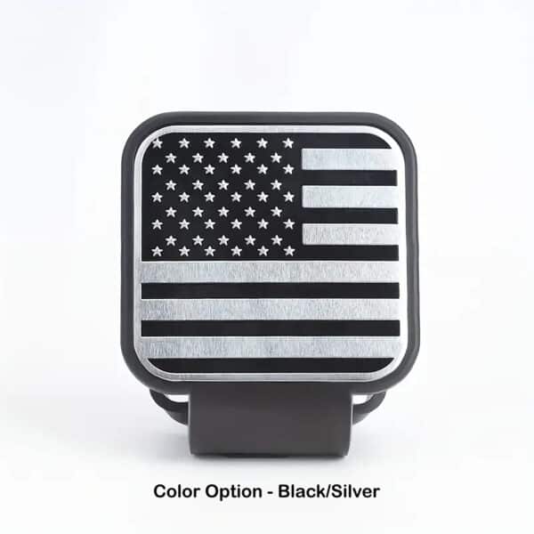 Patriotic Trailer Hitch Cover – American Flag Design - Image 5