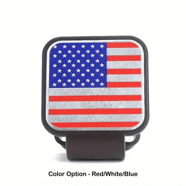 Patriotic Trailer Hitch Cover – American Flag Design - Image 6