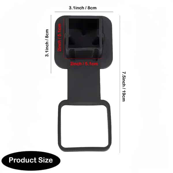 Patriotic Trailer Hitch Cover – American Flag Design - Image 10